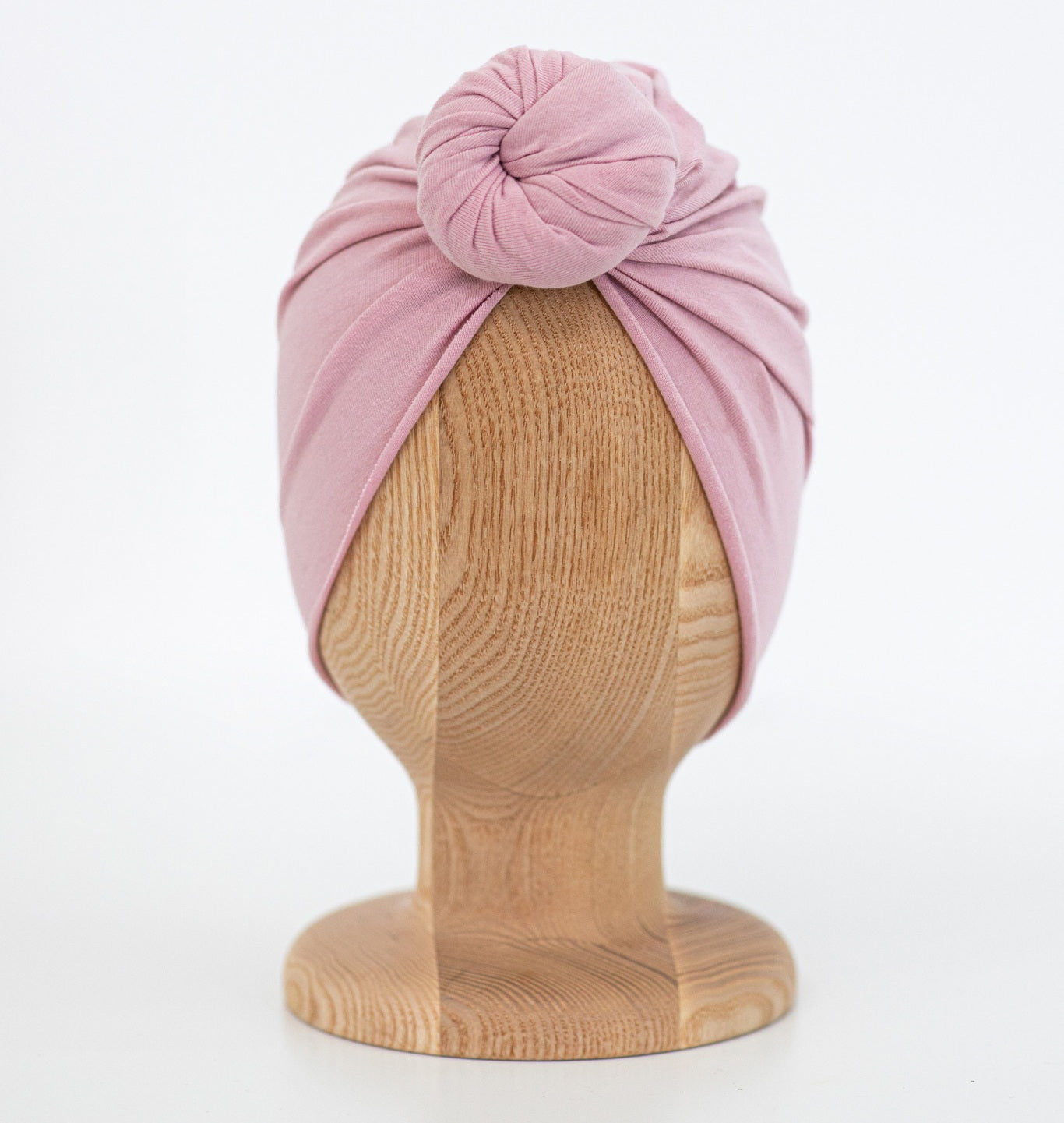 Turban Organic Vintage Rose runder Bun