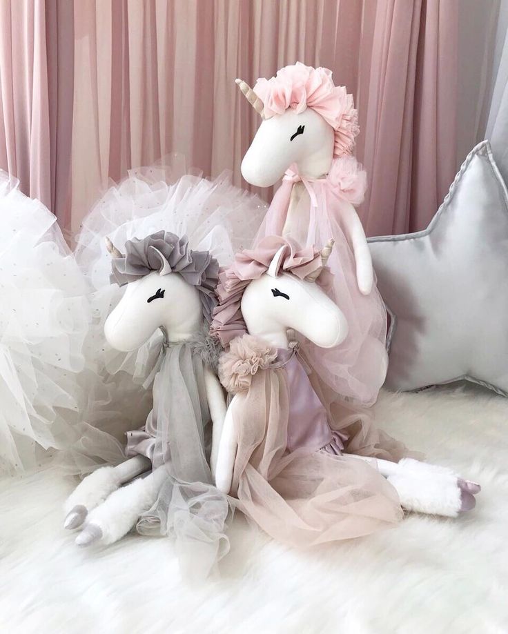 Puppe Dreamy Unicorn Gold Rosa