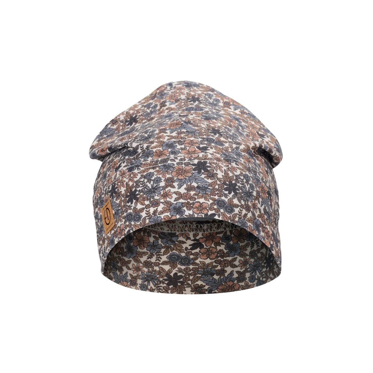 Beanie Übergangszeit Blue Garden