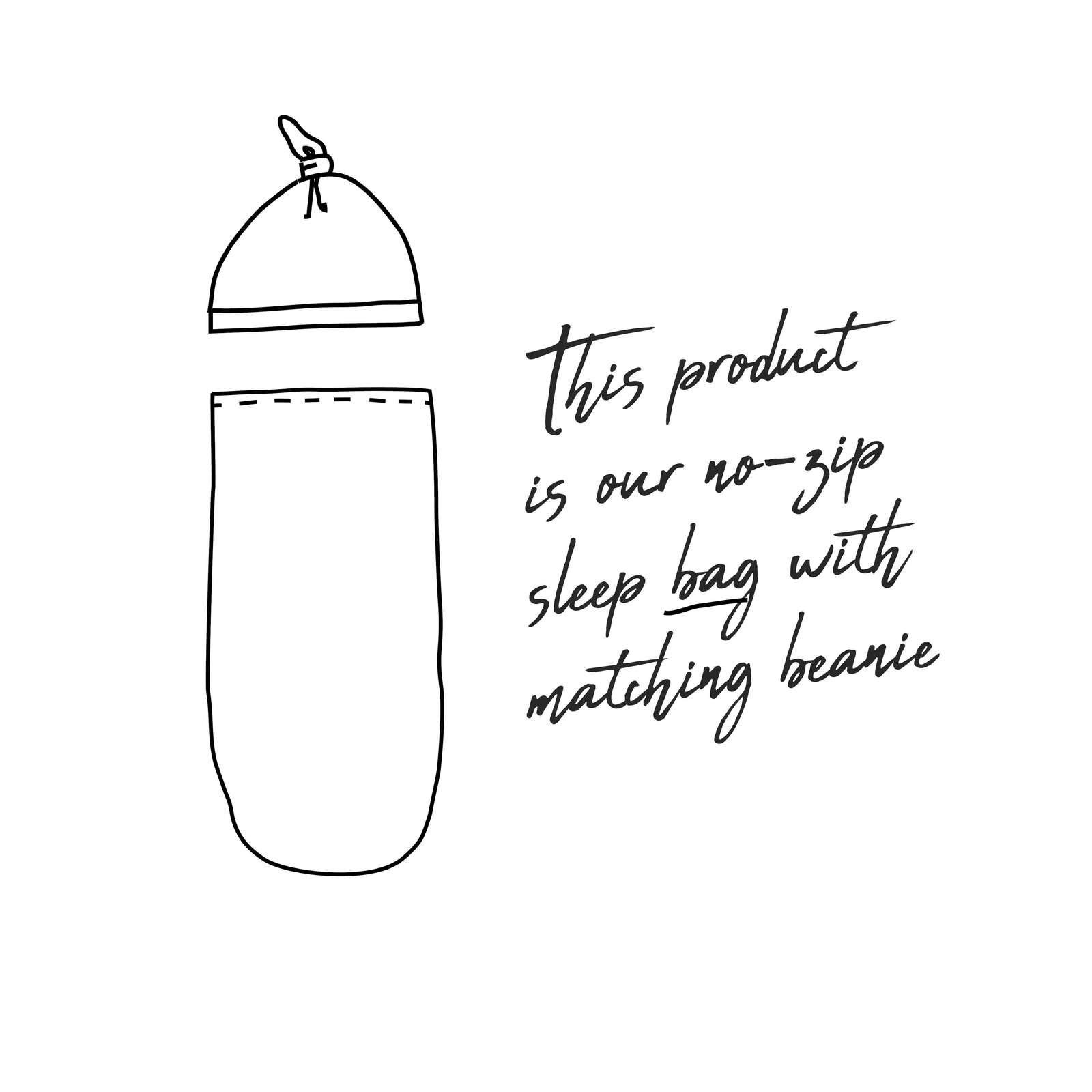 Lemon Snuggle Puck- Sack mit Beanie