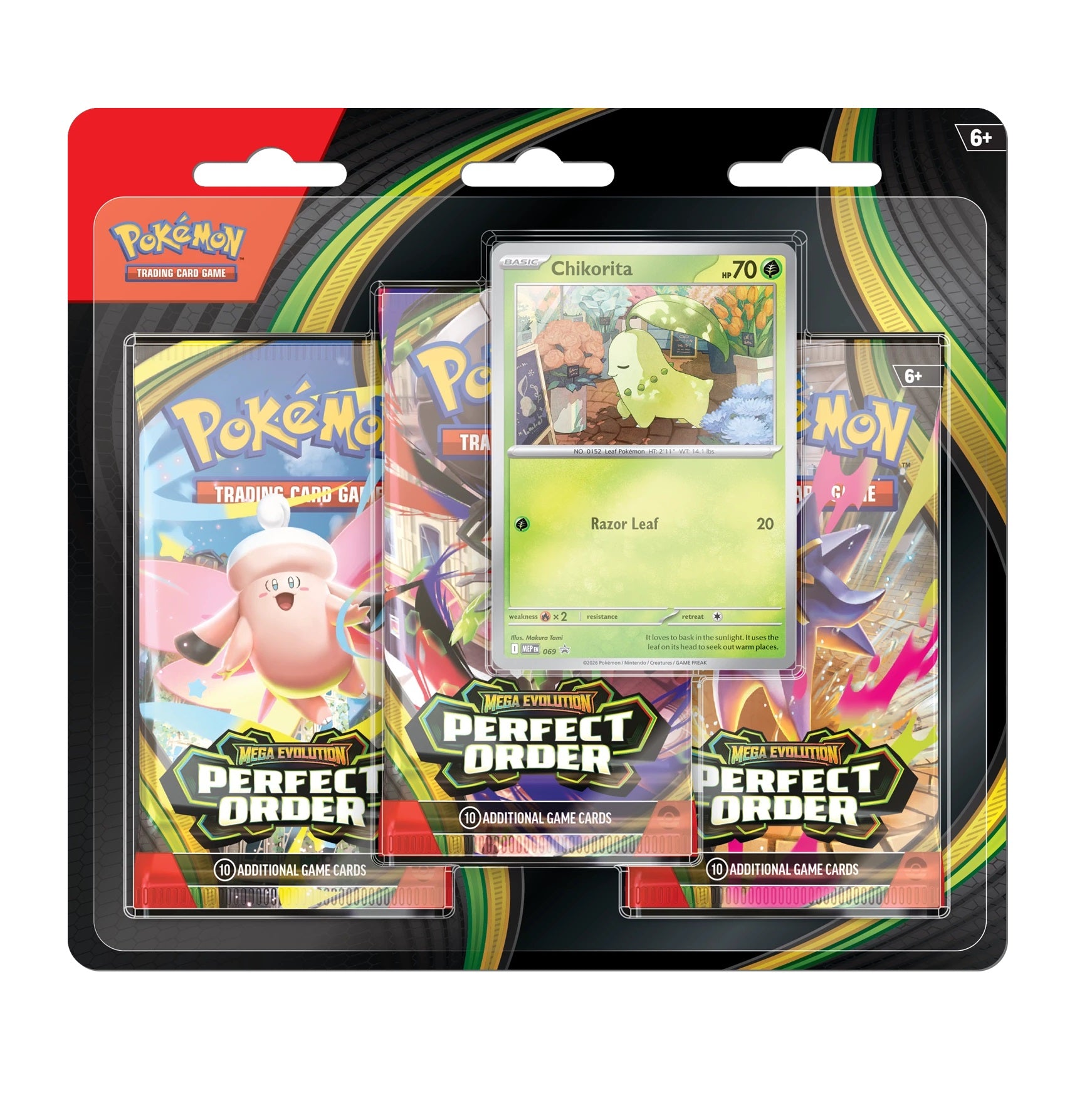 ME03 Perfect Order Three Pack Blister