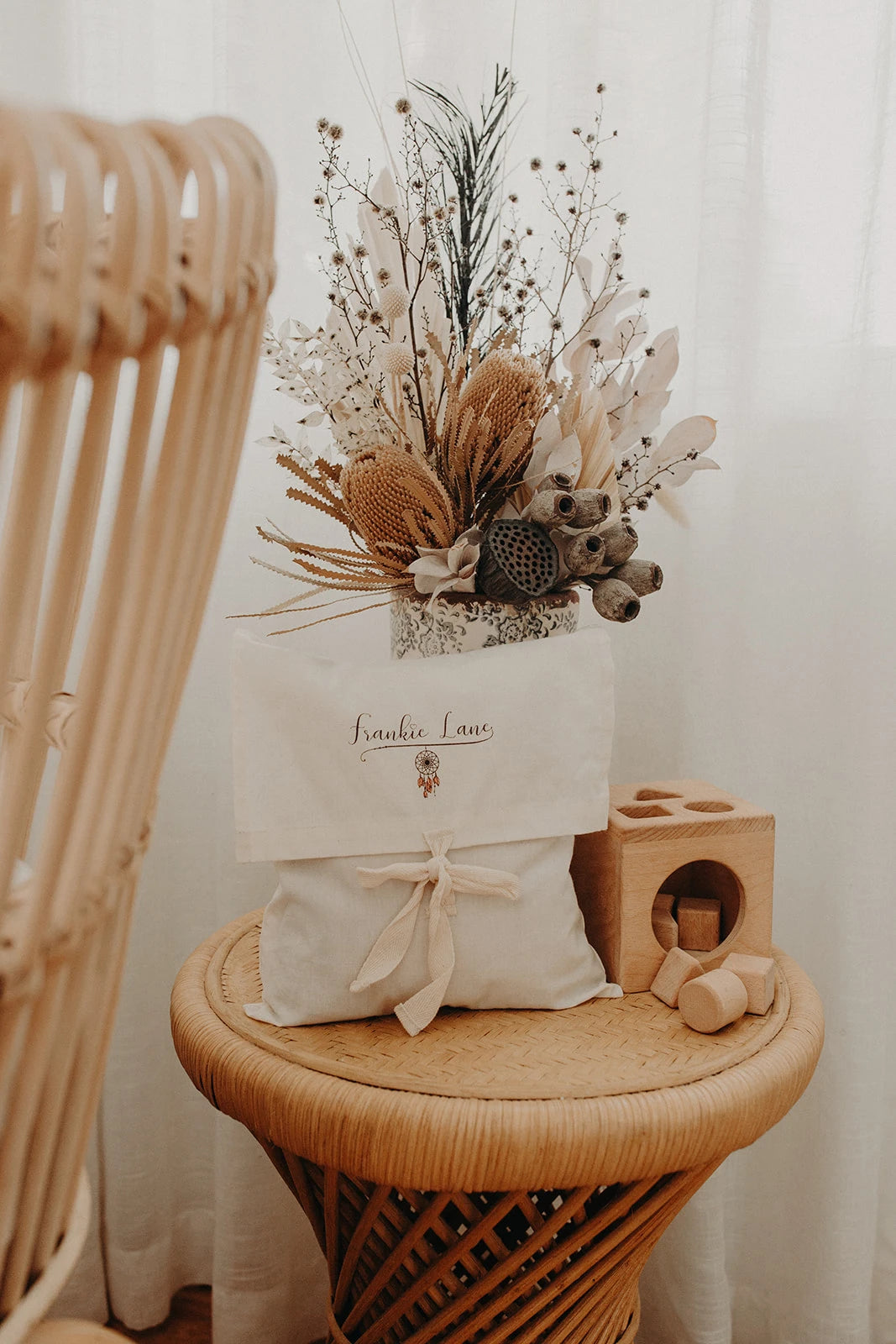 Bamboo Muslin Swaddle Amber Apricot 