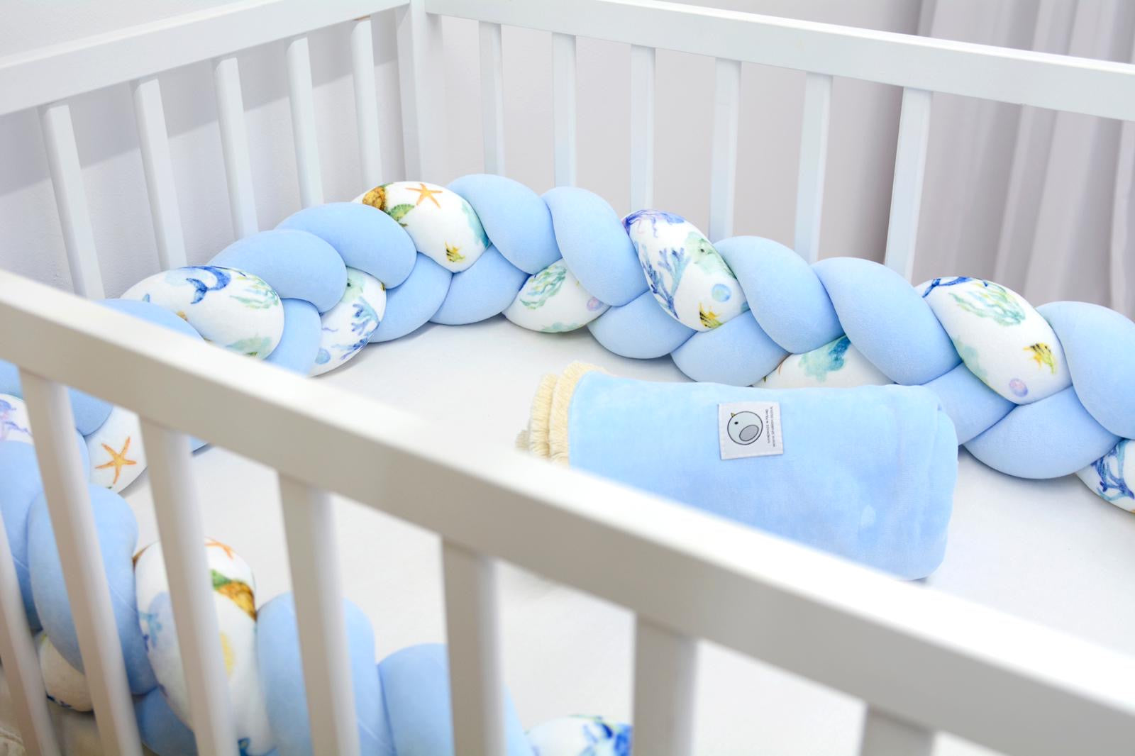 Bed snake Under the Sea - Babyblue