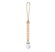 Schnullerclip Cutie Wood Beige Beige