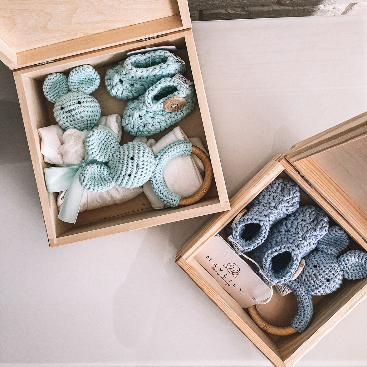 Lot de pailles en silicone Zoe, bleu multicolore