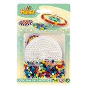 Lot de pailles en silicone Zoe, bleu multicolore