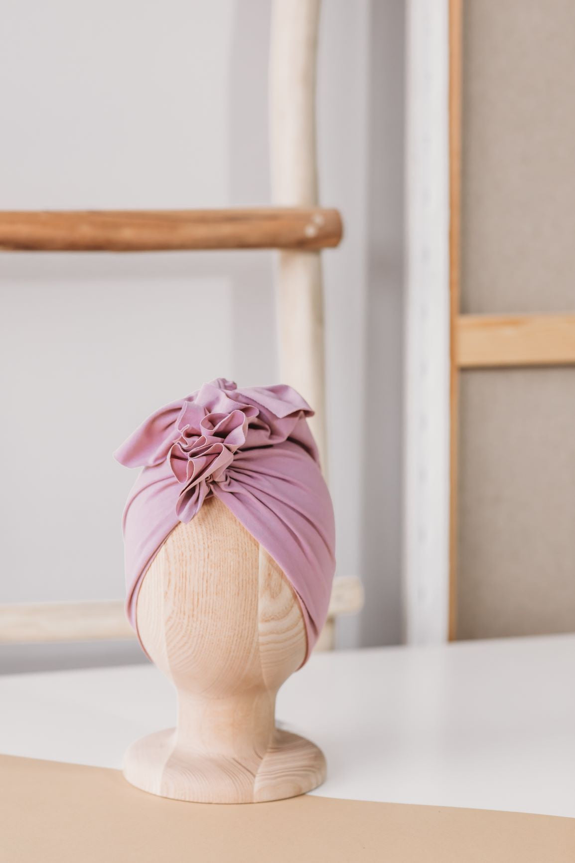 Turban Organic Mauve Pink