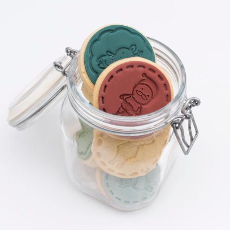 Zoe Set of Silicone Drinking Straws Blue Multi Mix