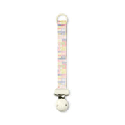 Schnuller- Band Holzclip Pastel Braids