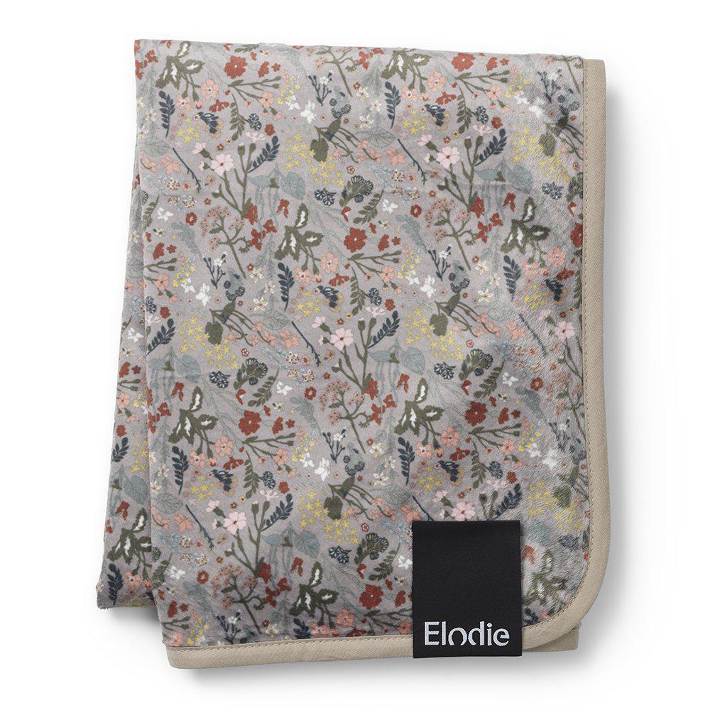Samtdecke Vintage Flower