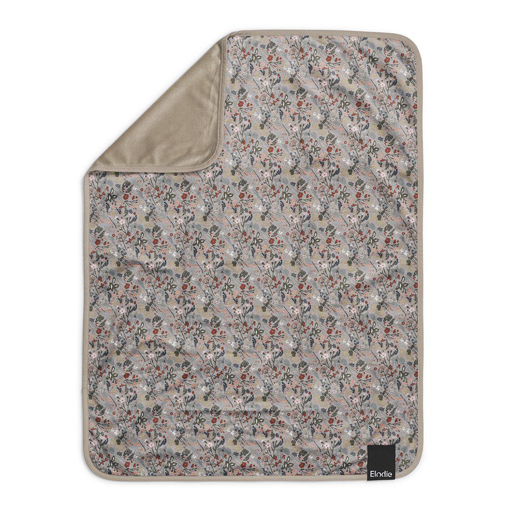 Samtdecke Vintage Flower