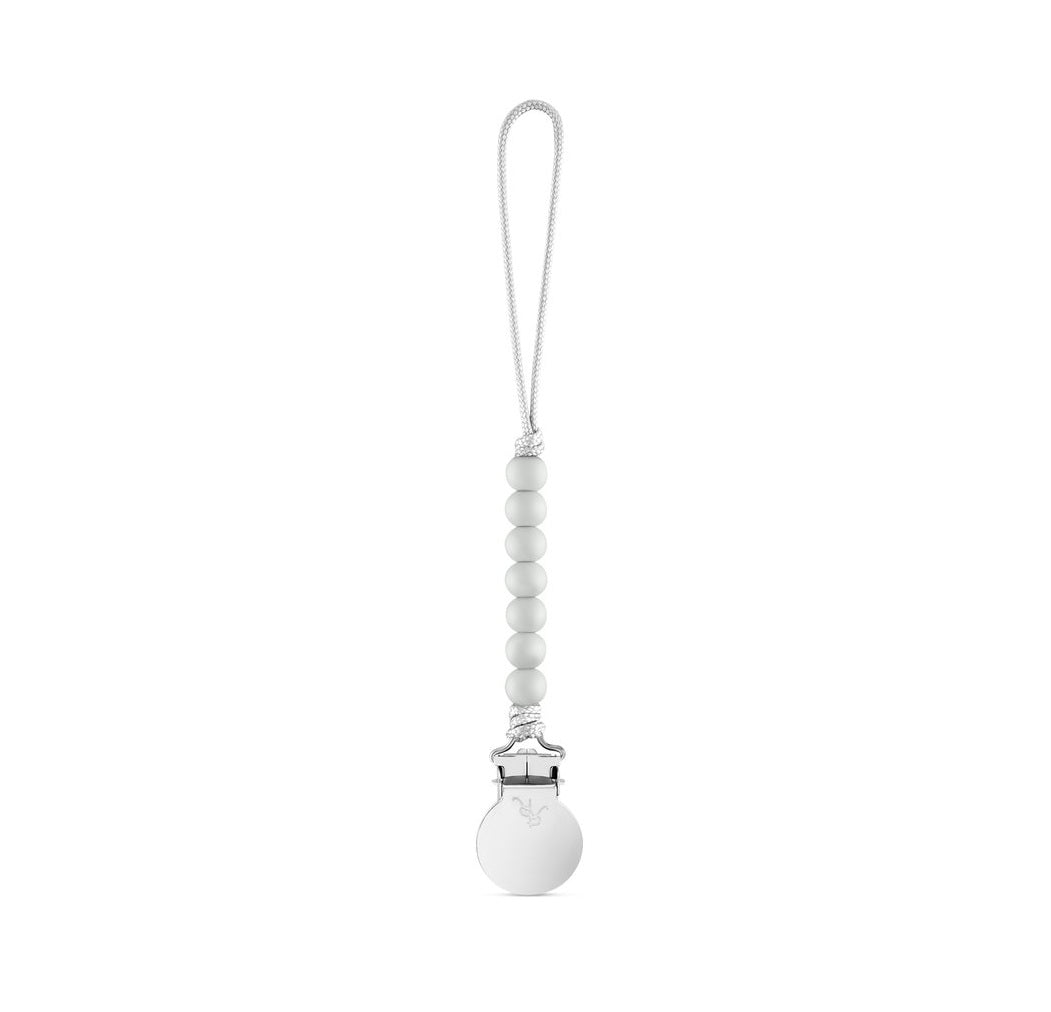 Schnullerclip Cutie Grau