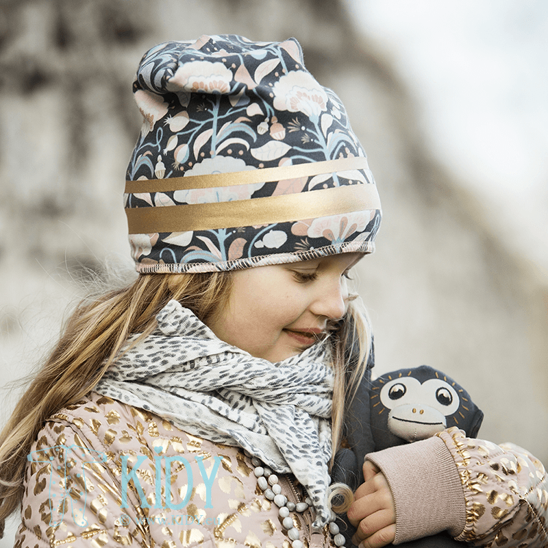 Winter Beanie Gilded Midnight Bells