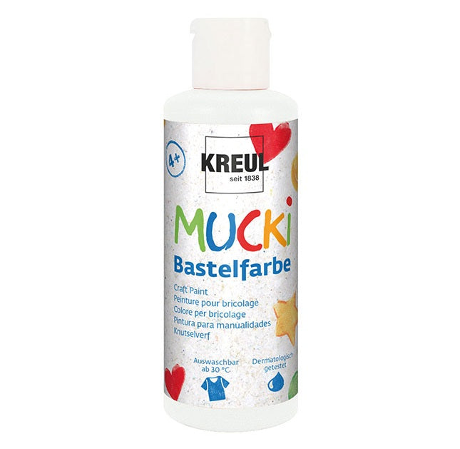 MUCKI Bastelfarbe Weiss