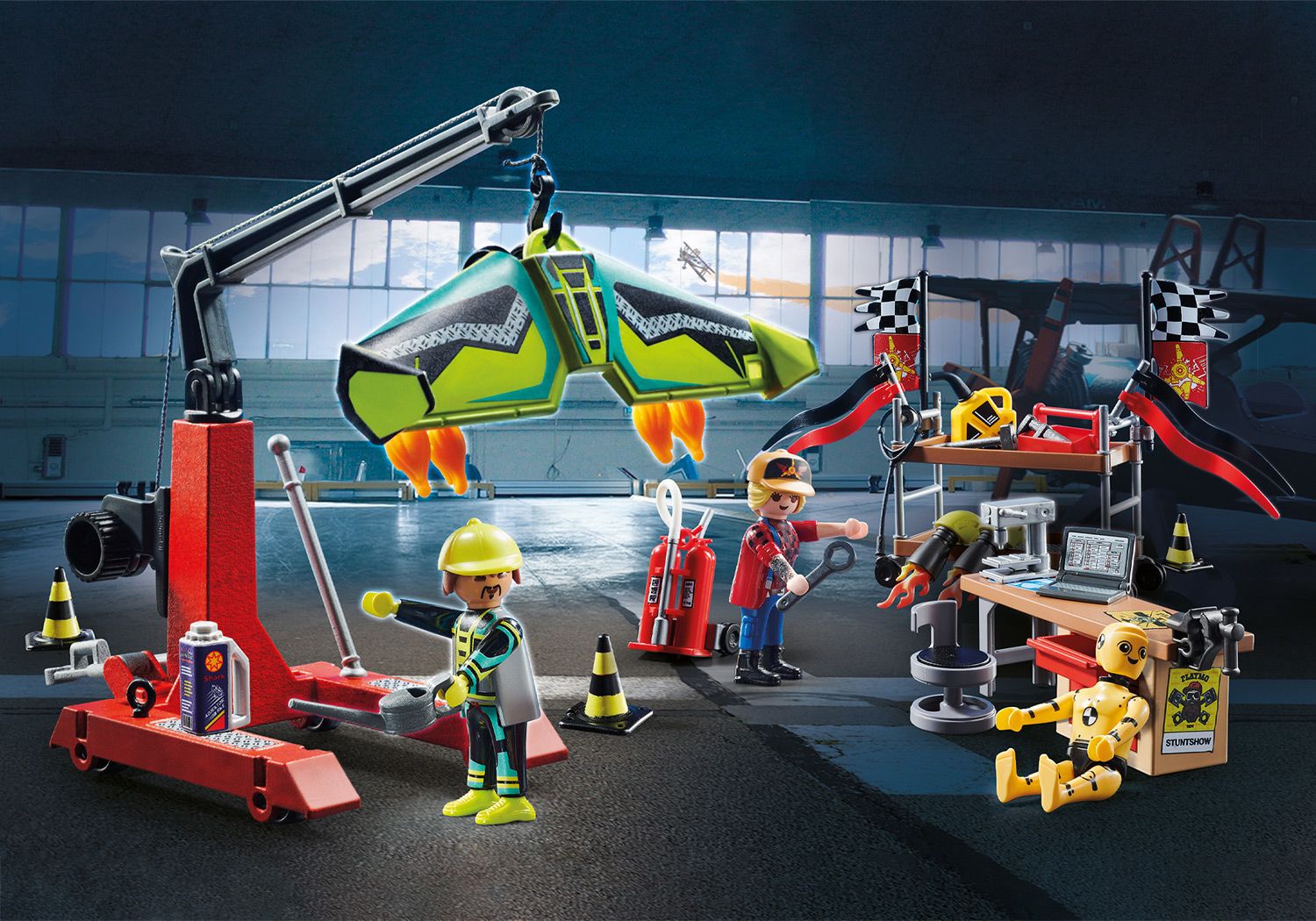 Air Stuntshow Servicestation
