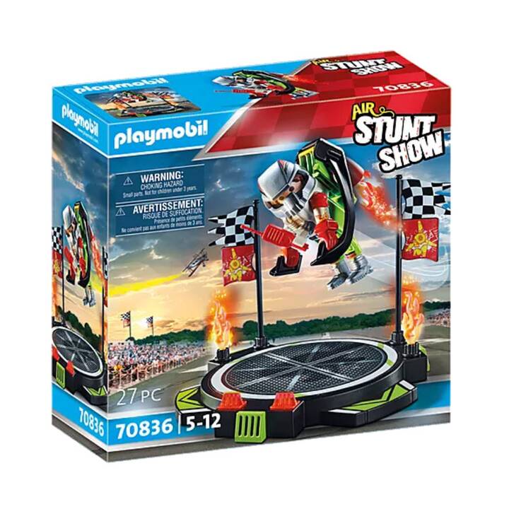 Air Stuntshow Jetpack-Flieger