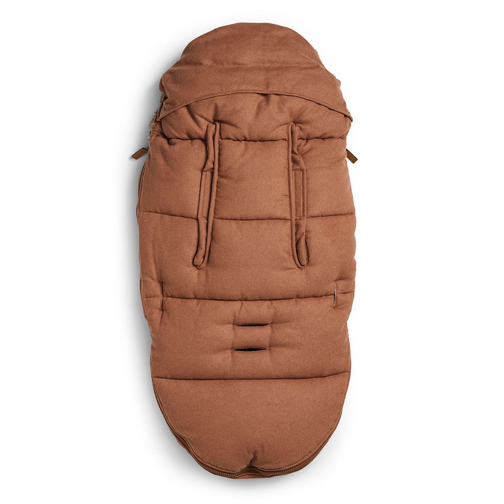 Fusssack Burned Clay mit Wolle