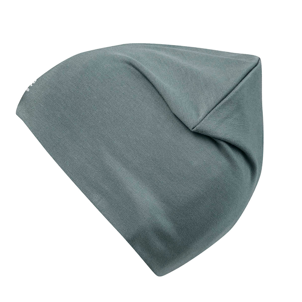 Logo Beanie Übergangszeit Deco Türkis