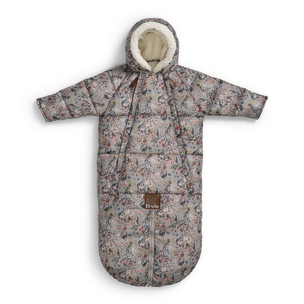 Fusssack Overall Vintage Flower (geeignet für Autositz)