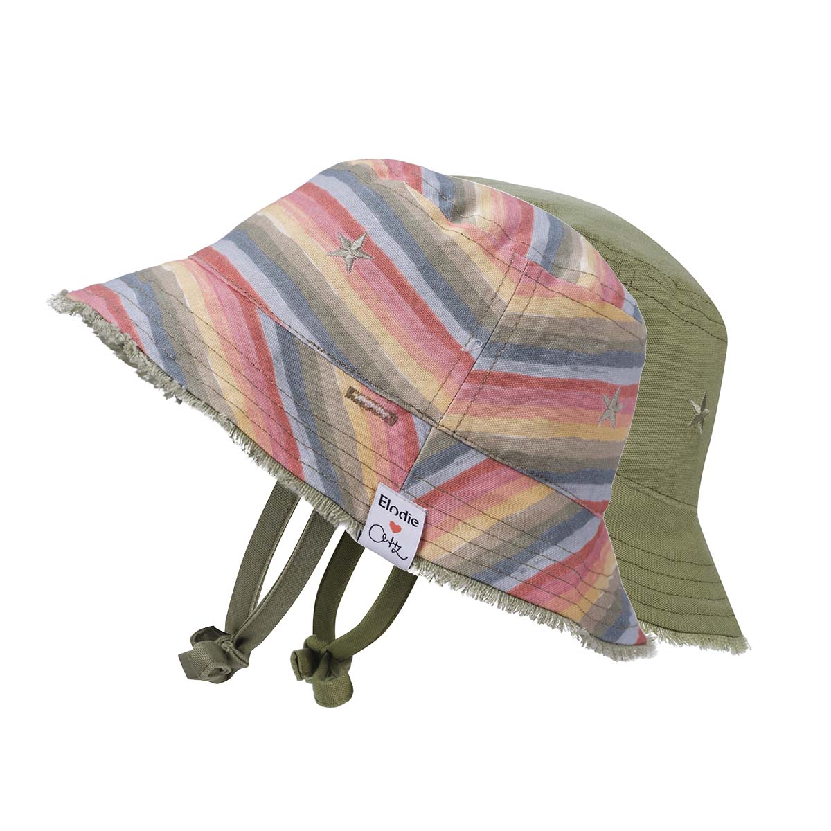 Reversible Sun Hat Rainbow Trails