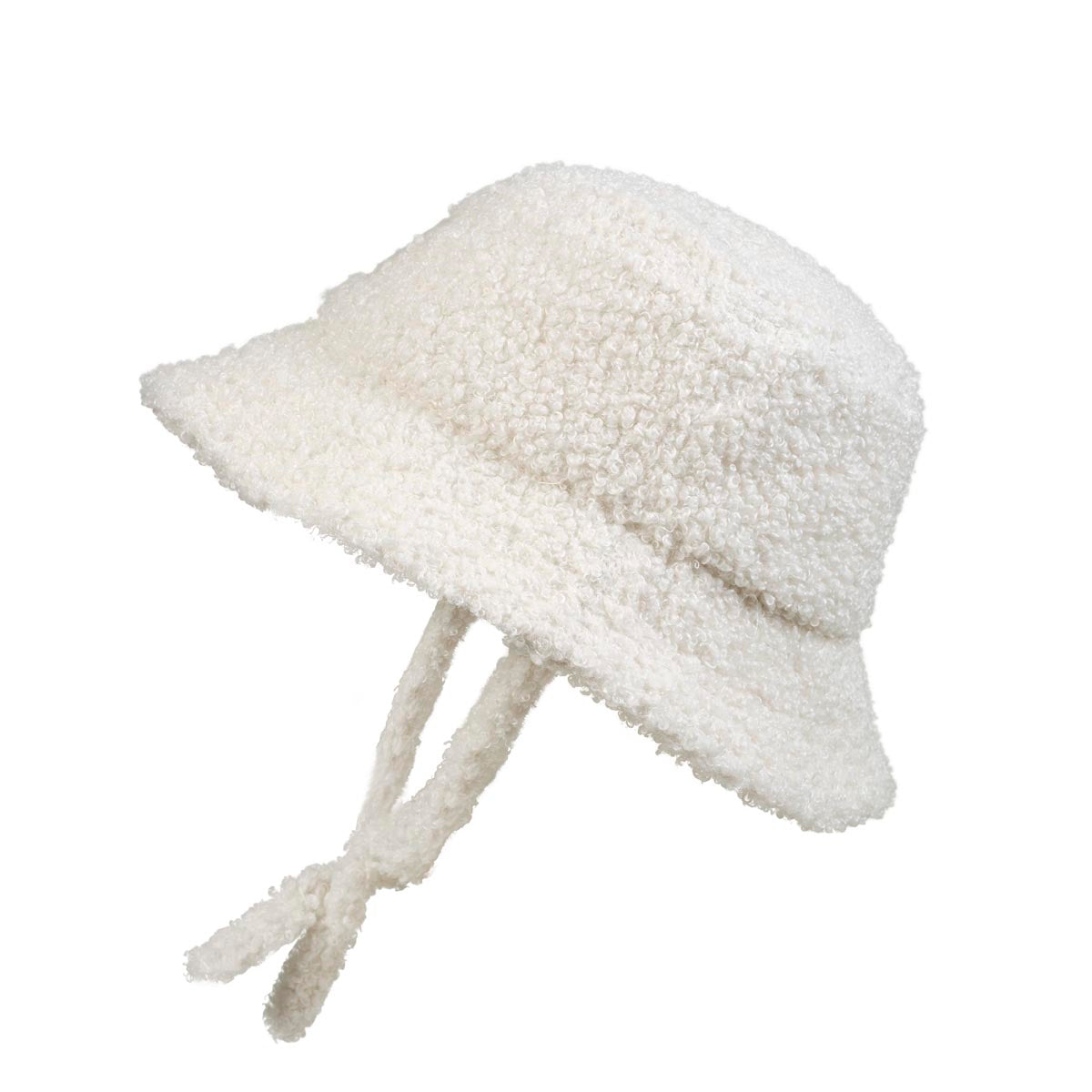 Hut Teddy Boucle Weiss