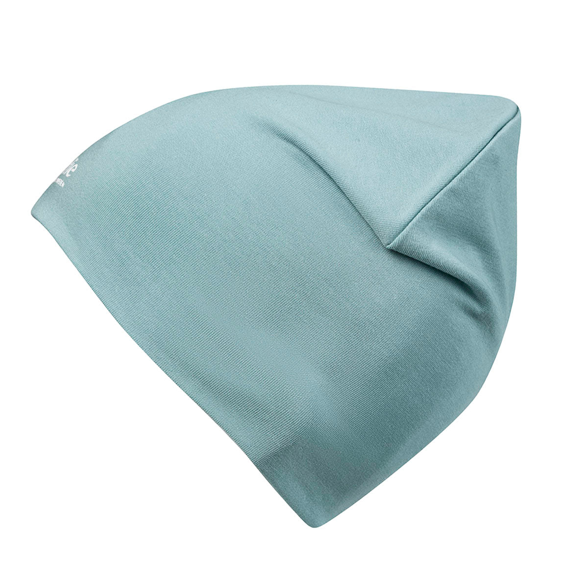 Logo Beanie Übergangszeit Aqua Türkis