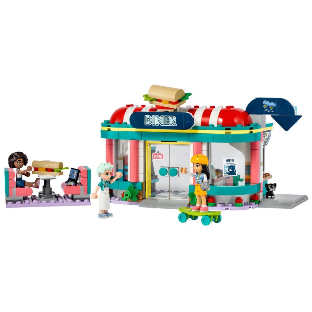 Maison de plage avec des phoques