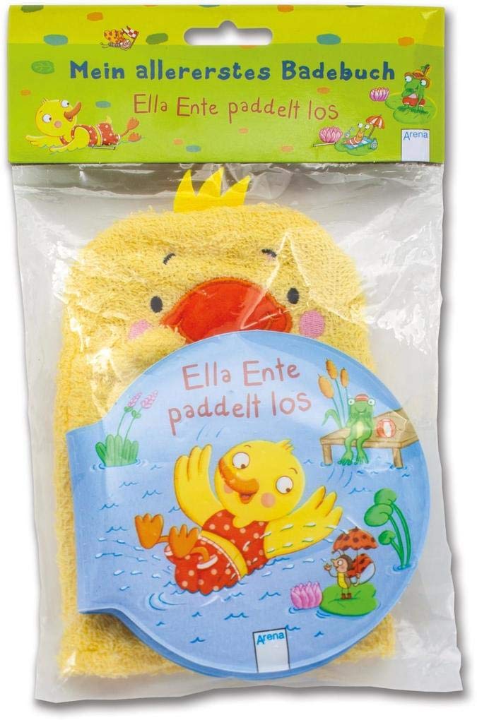 Mein allererstes Badebuch mit Waschhandschuh Ente