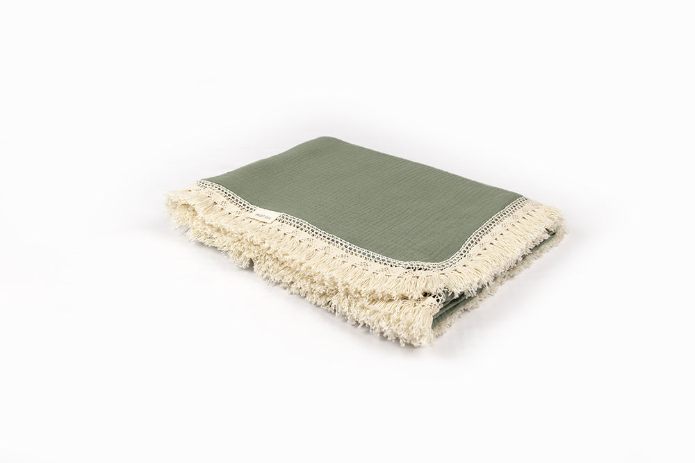 Muslin Decke Shilo Olive