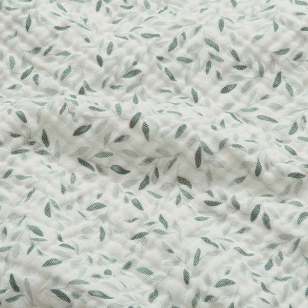 Muslin 2er Set Green Leaves