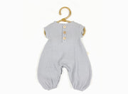 Muslin Overall Strampler Grau