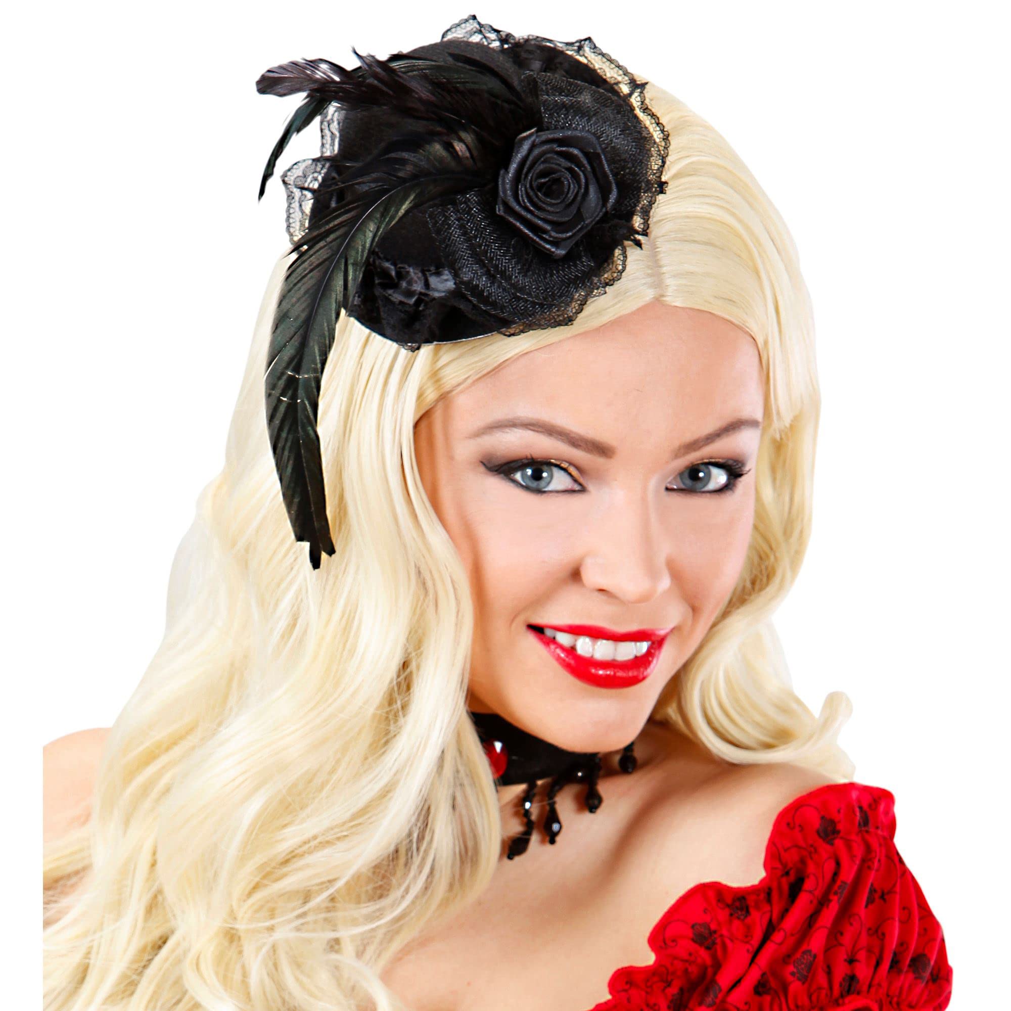 Mini Hat Black Widow