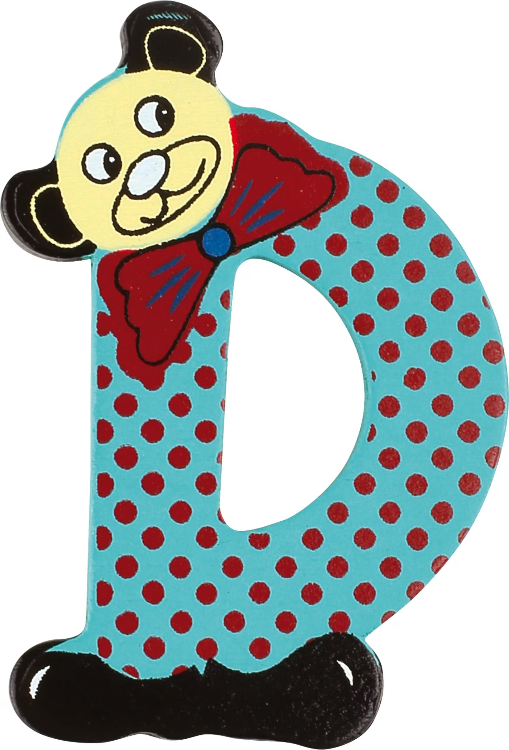Holzbuchstaben Thema Clown