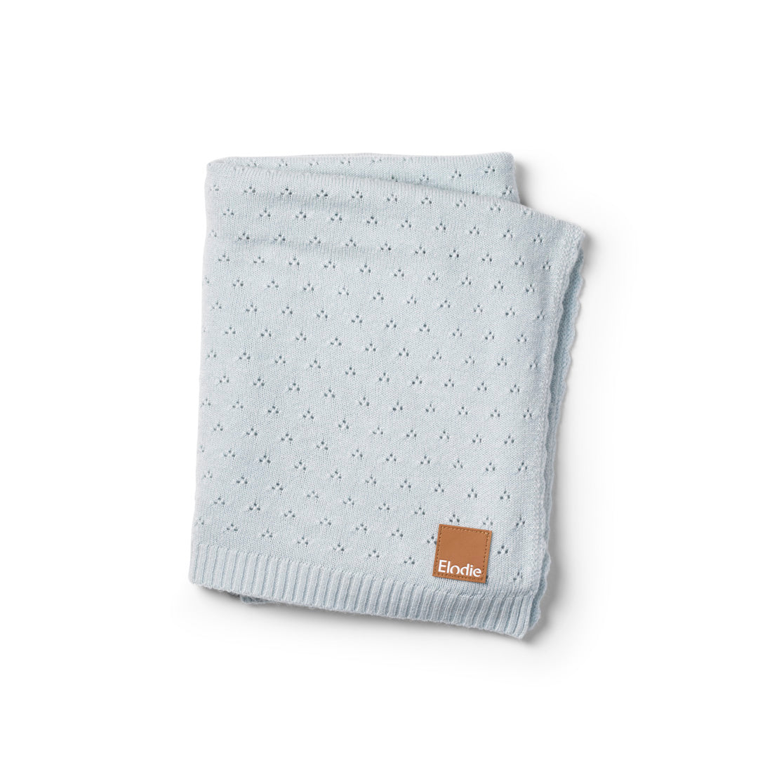 Babydecke Pointelle Bermuda Blue