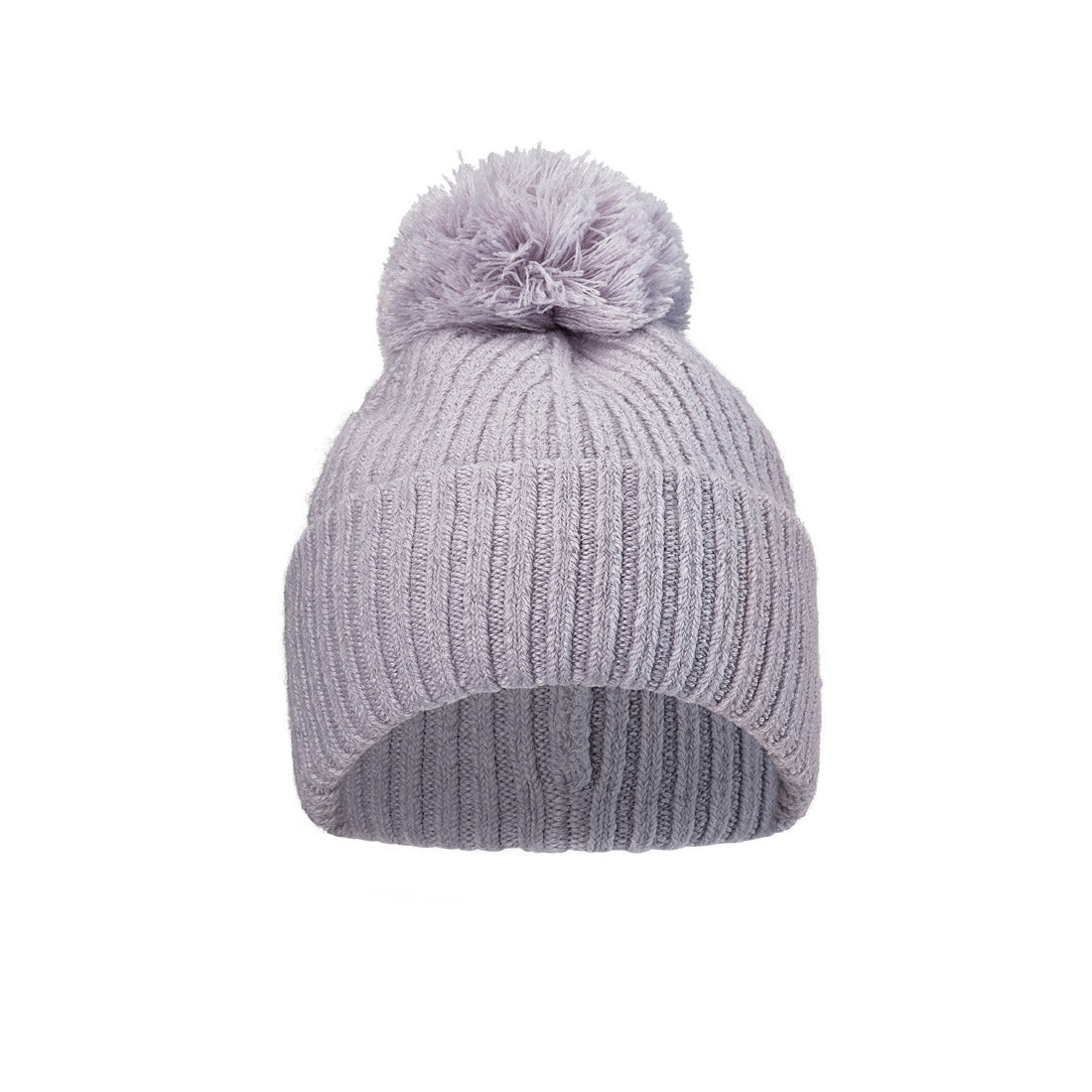 Woll- Mütze Pommel Lavender Love