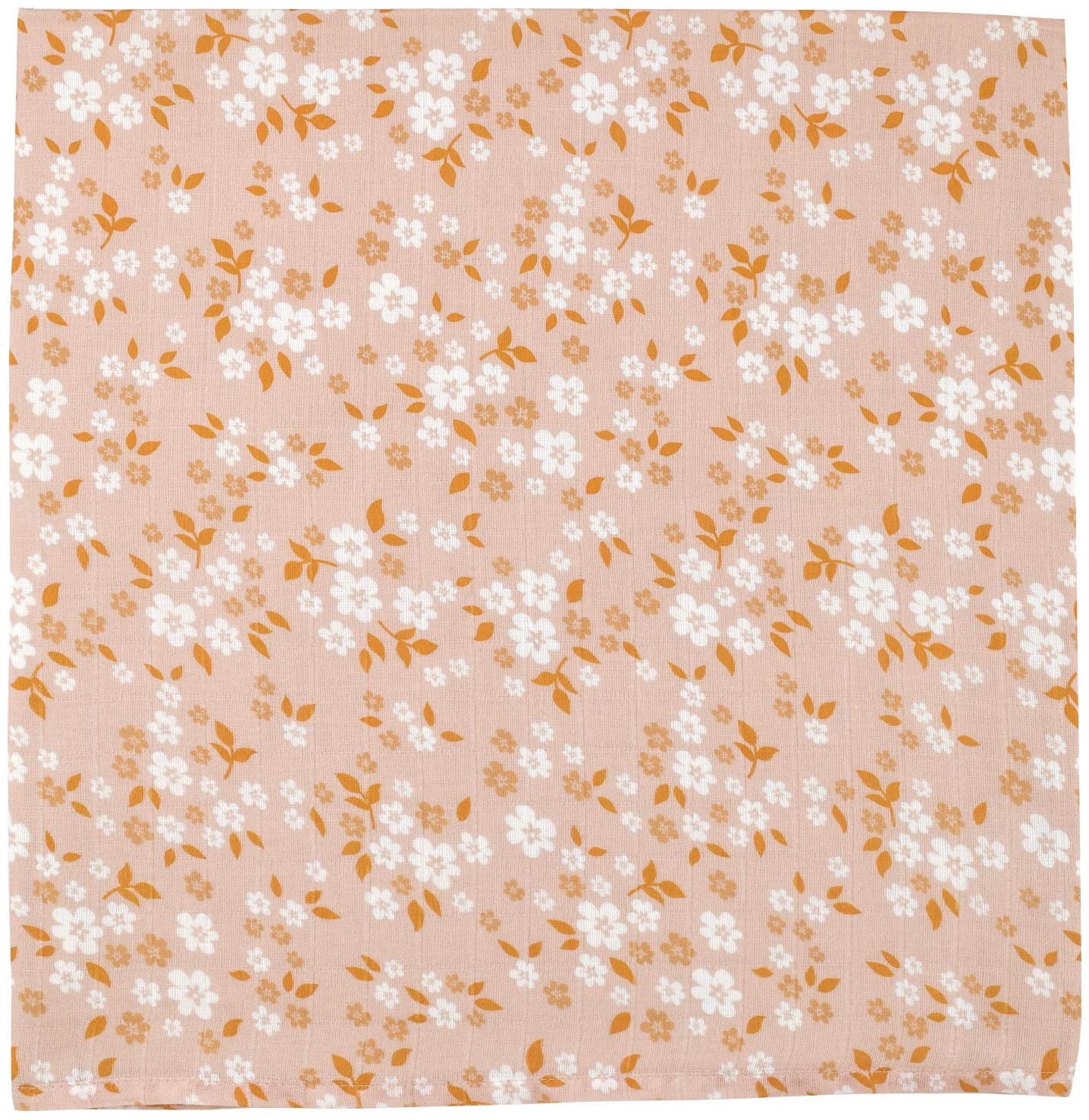 Lange en mousseline de bambou couleur abricot ambré 