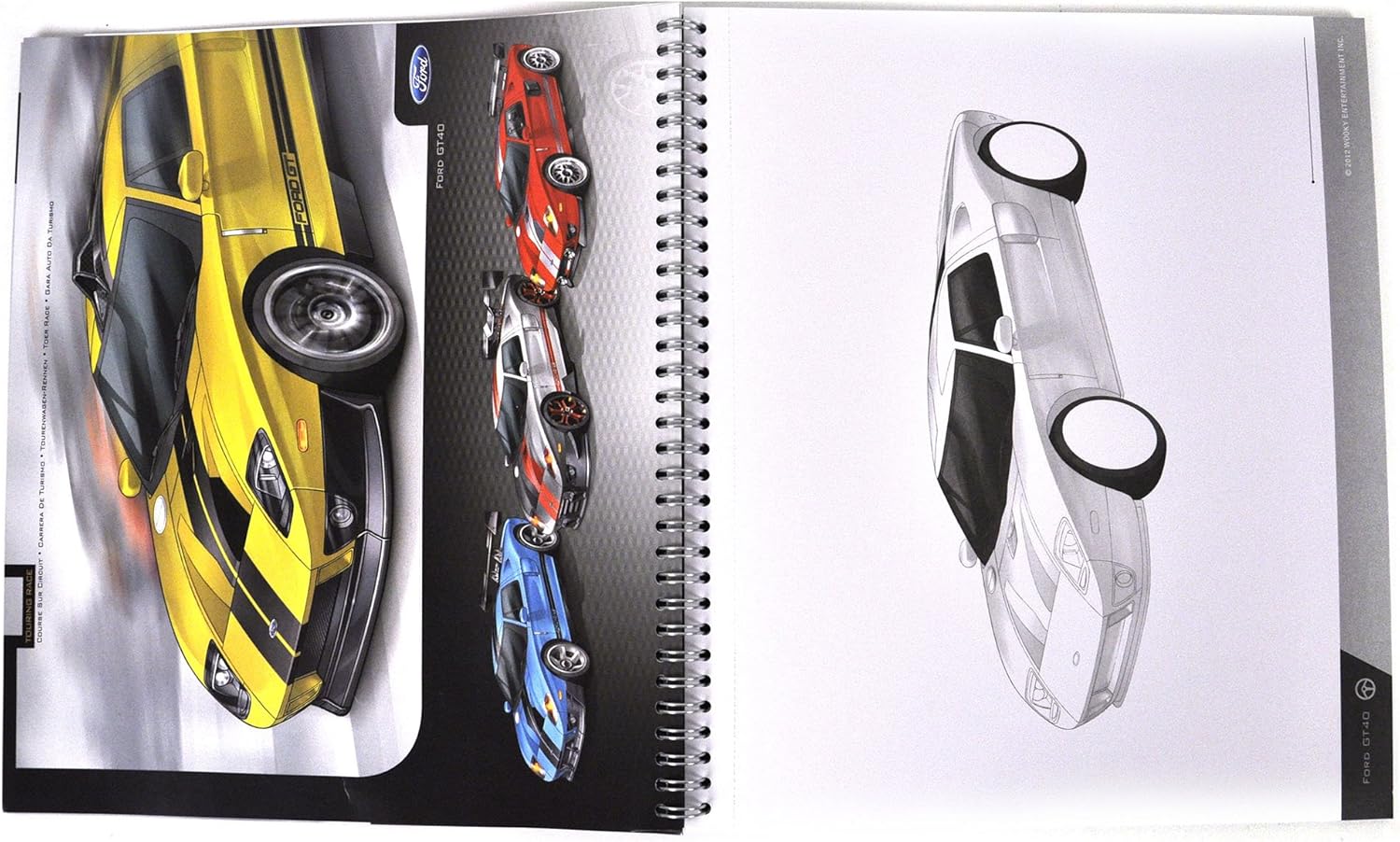 Ford GT Large Sketchbook