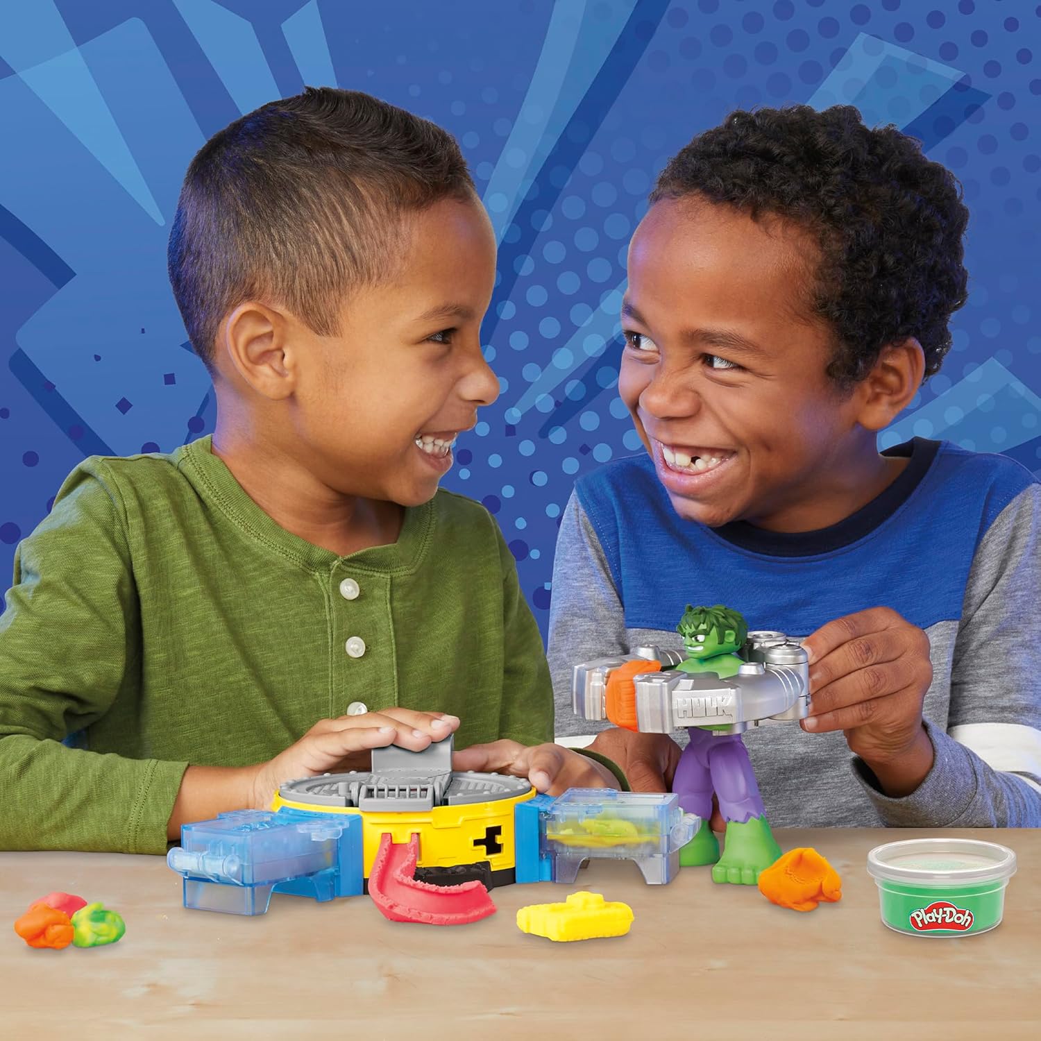Lot de pailles en silicone Zoe, bleu multicolore