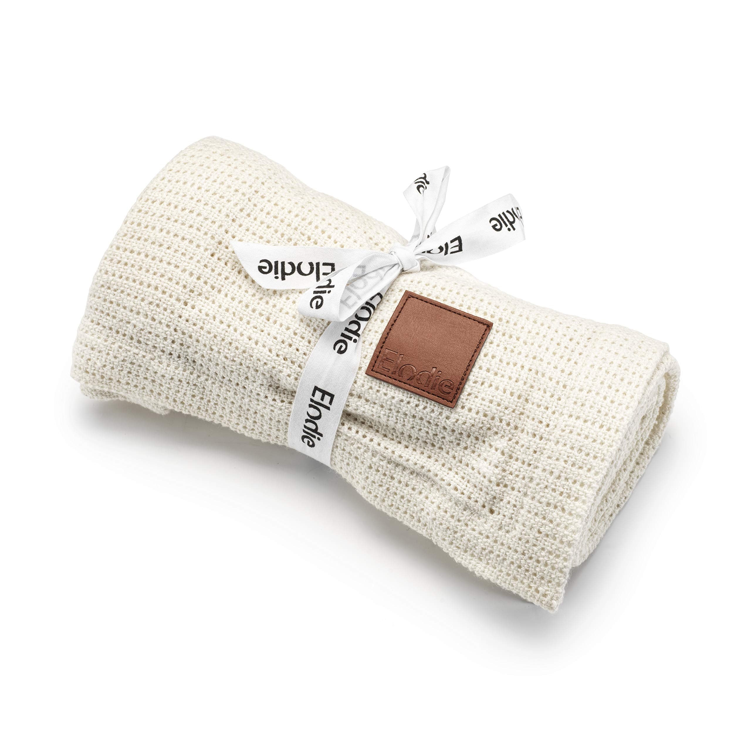 Sommer Strickdecke Cellular Vanilla White