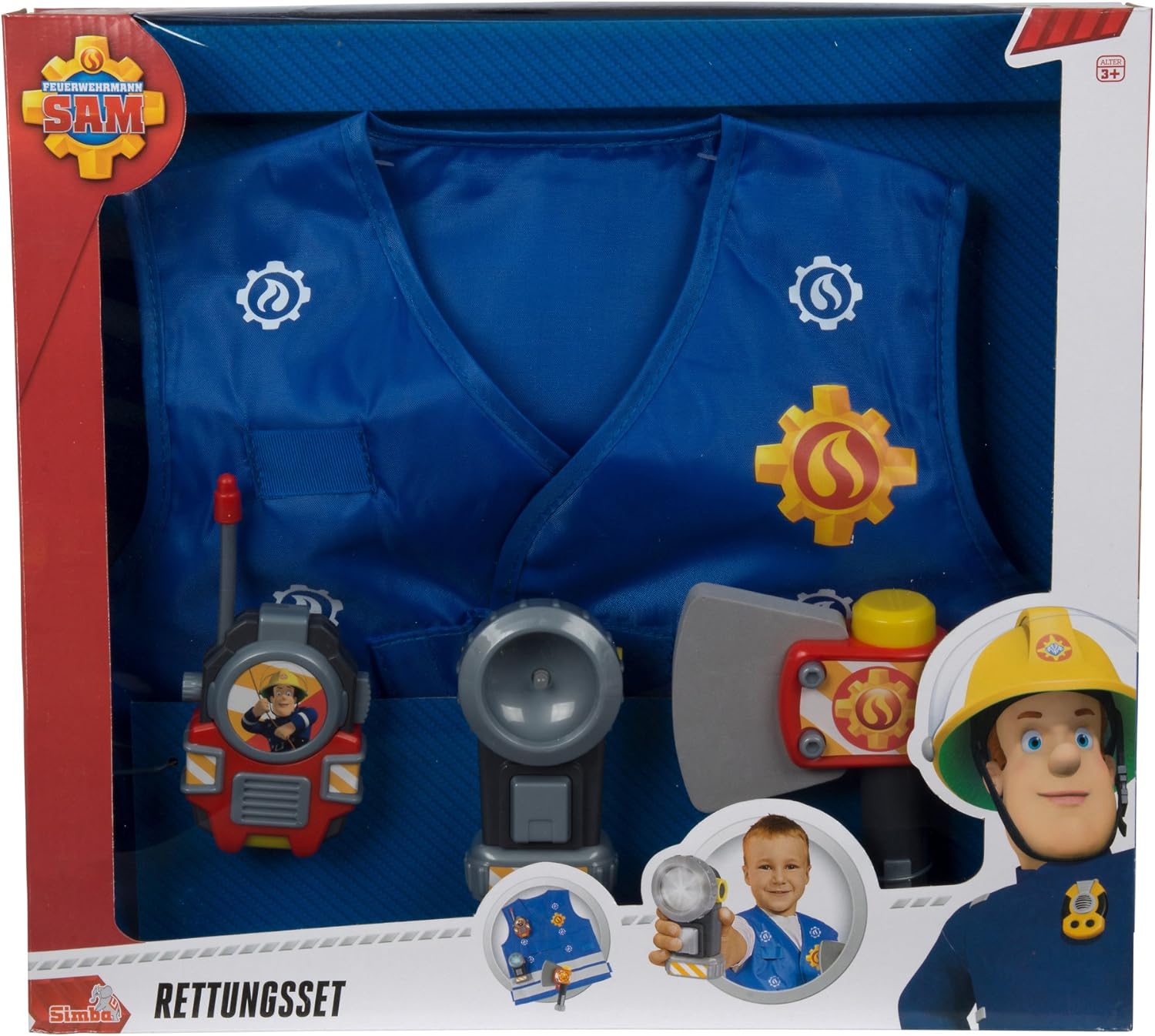 Henrik 2-piece toy set Apple Red - Rose