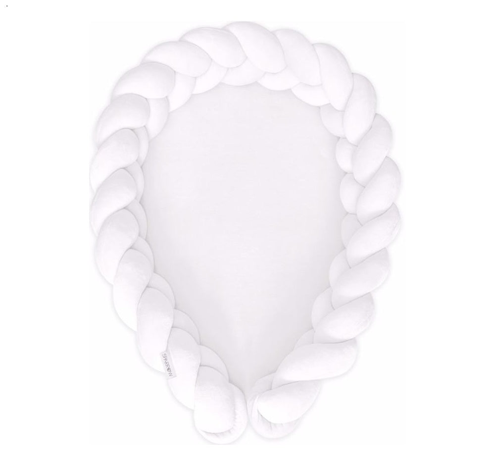 Sparrow - Baby Nest Bed Snake White 2 in 1