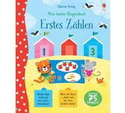 Lot de pailles en silicone Zoe, bleu multicolore