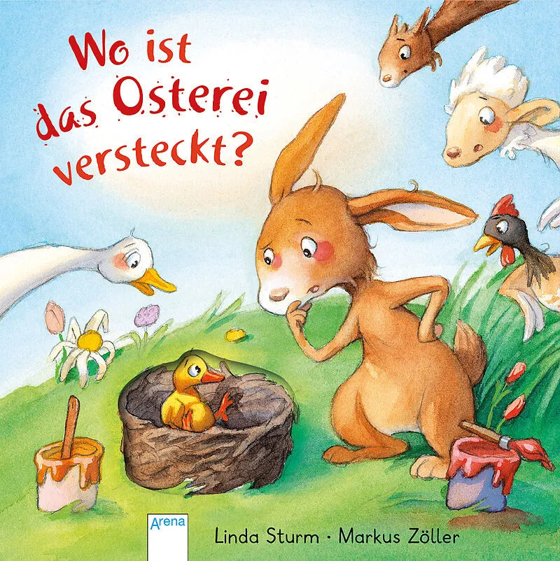 Wo ist das Osterei versteckt?