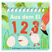 Aus dem Ei - 1 2 3 - Aufklappen und zählen von 1-10