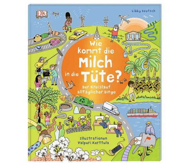 Wie kommt die Milch in die Tüte?