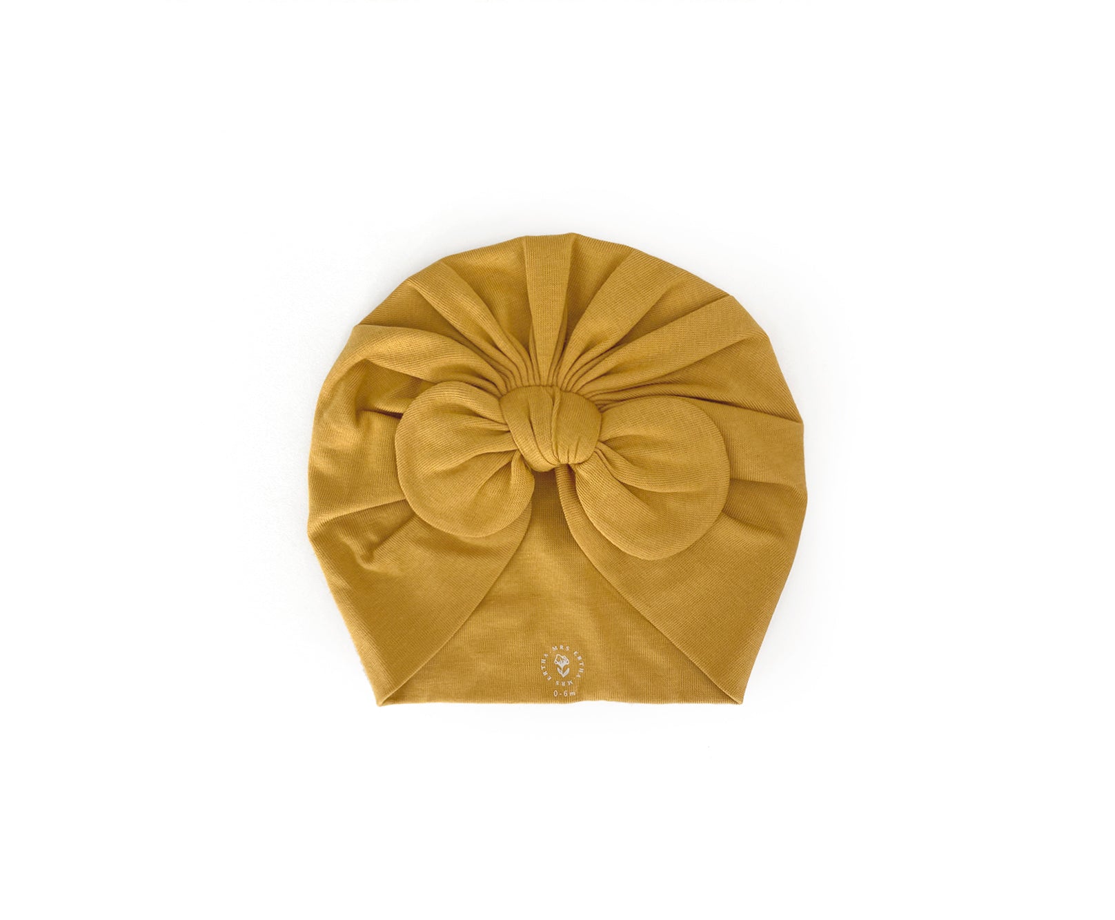 Turban Mütze Mustard