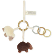 Lot de pailles en silicone Zoe, bleu multicolore