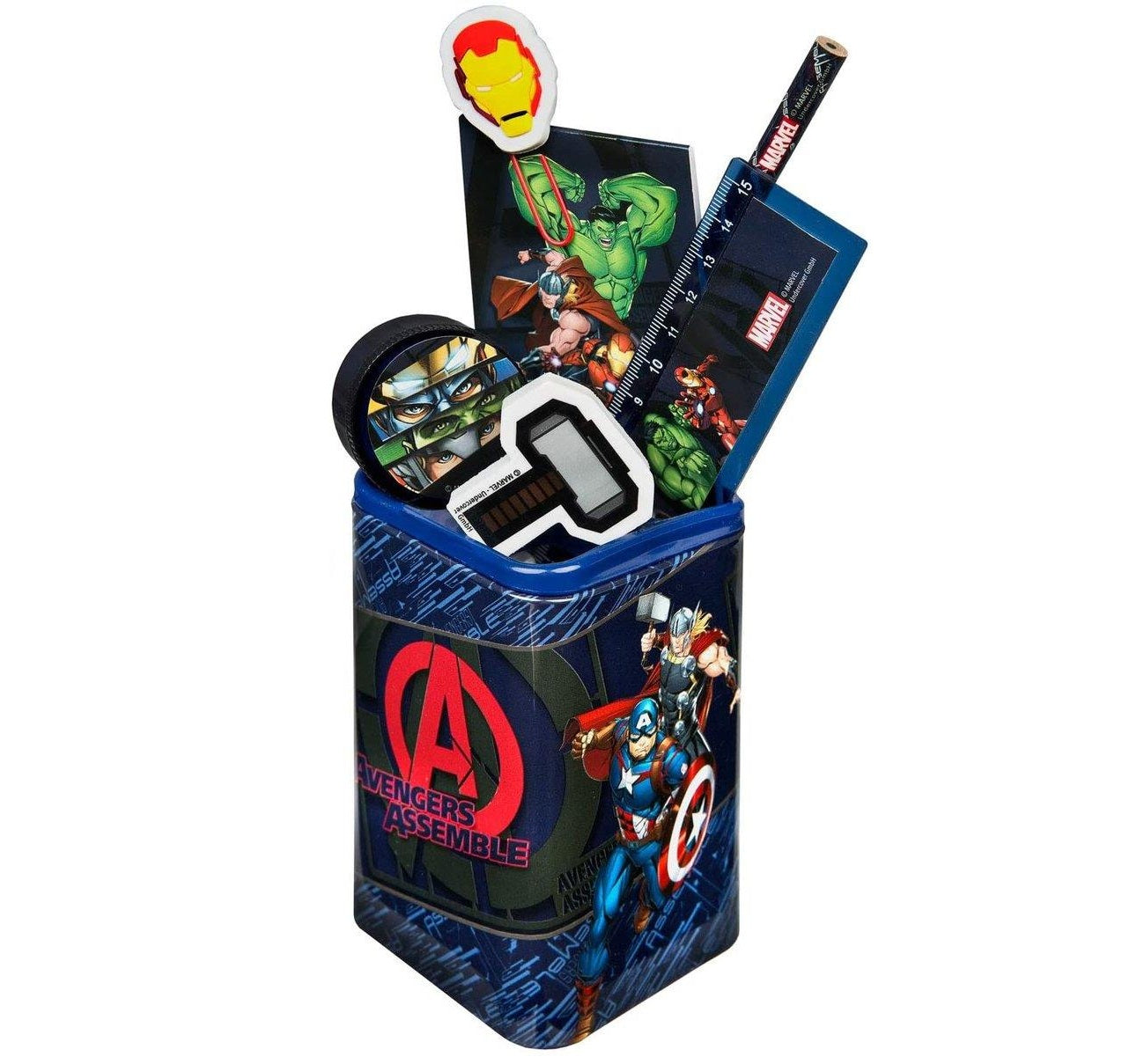 Gefüllter Köcher 7teilig Marvel Avengers