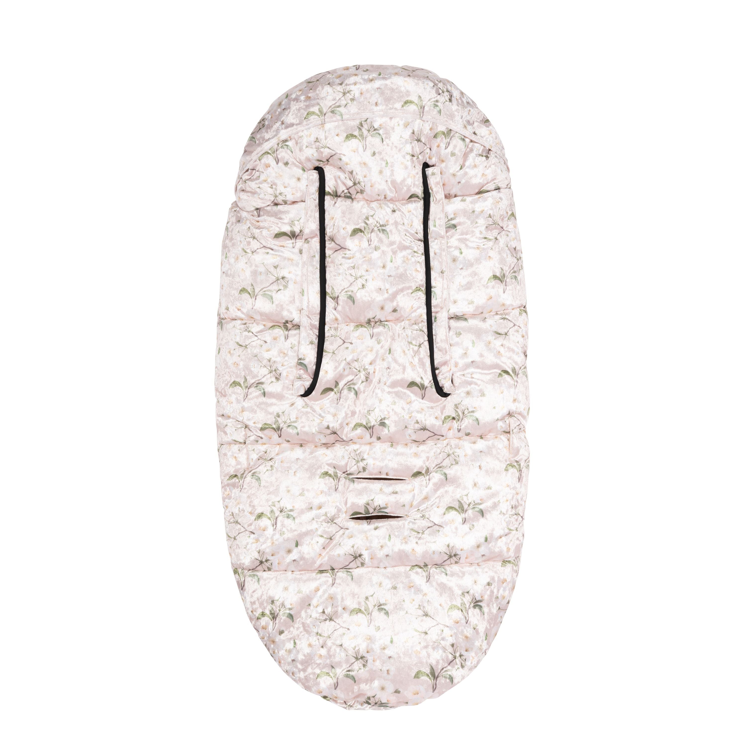 Fusssack Dreamy Samt Blumen