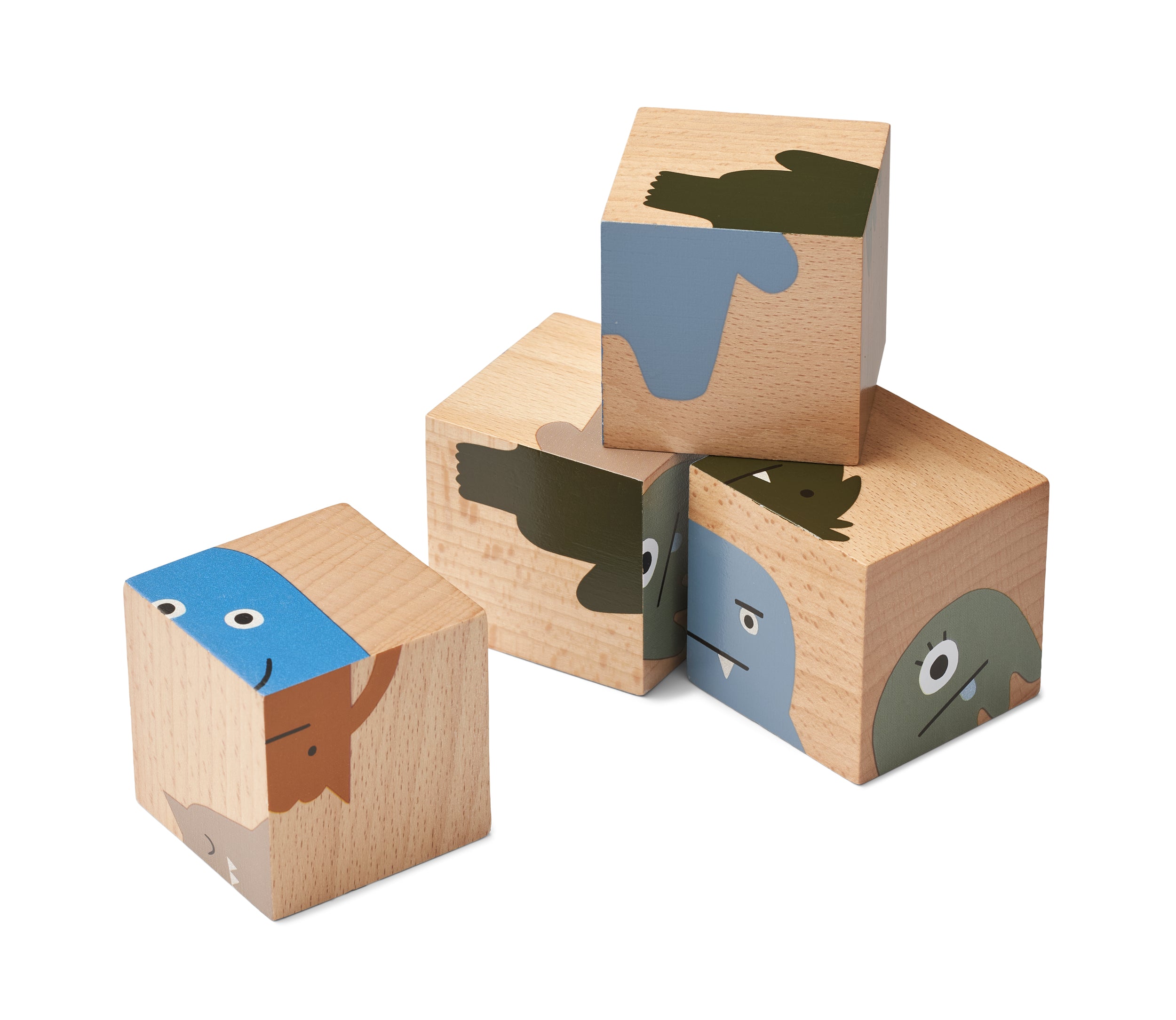Klötzchenpuzzle Monster